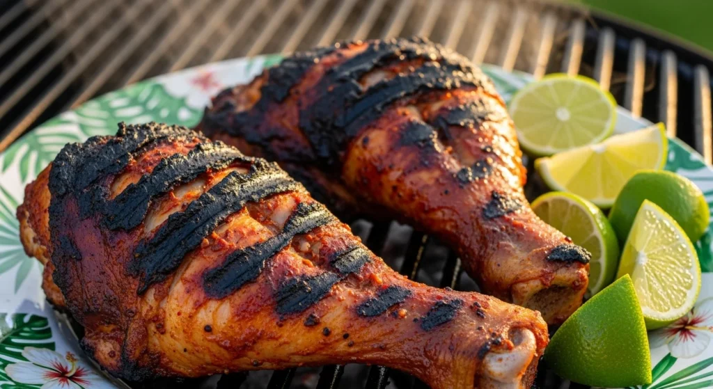 Jerk-Spiced Grilled Turkey Legs 6