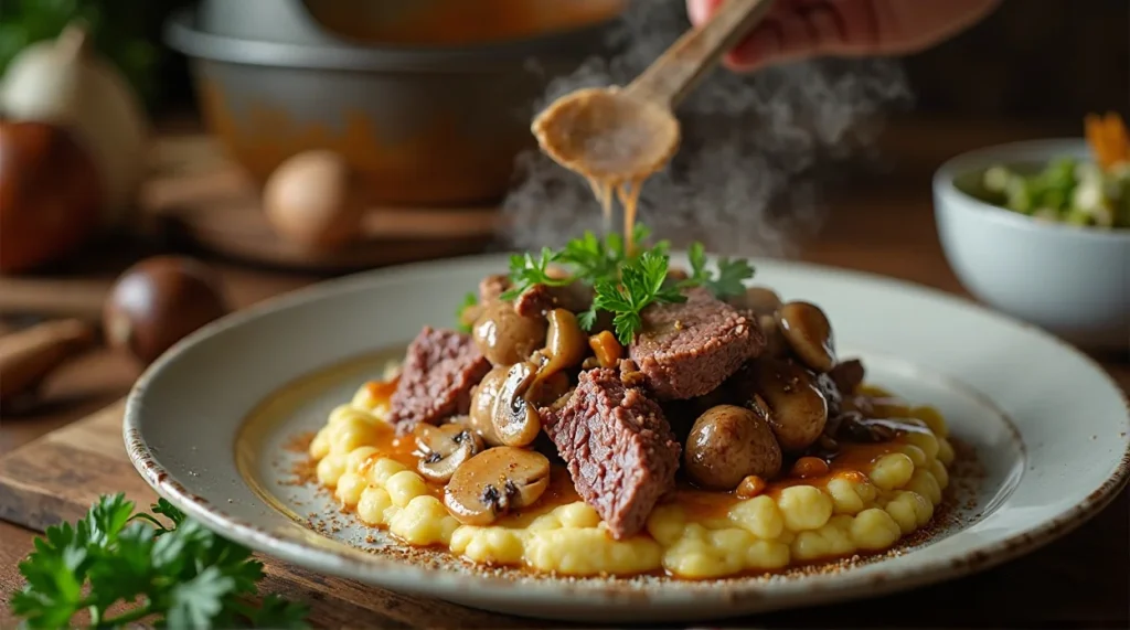 Keto Beef Stroganoff final look