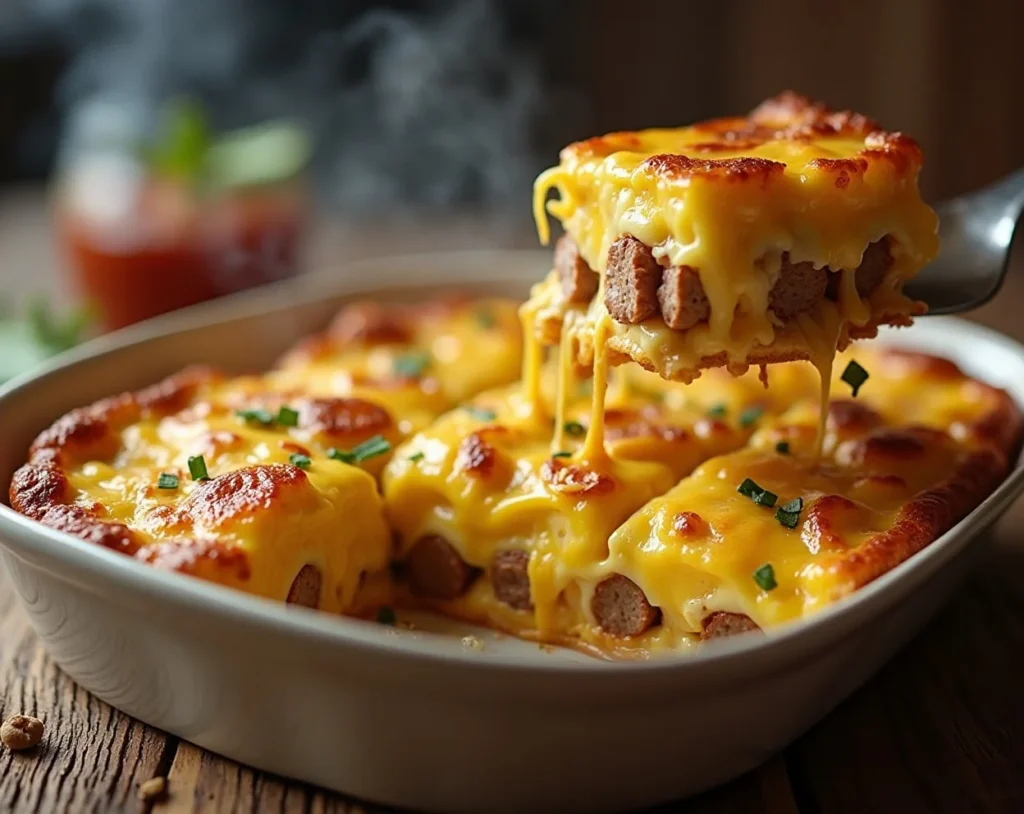 Keto Breakfast Casserole final look