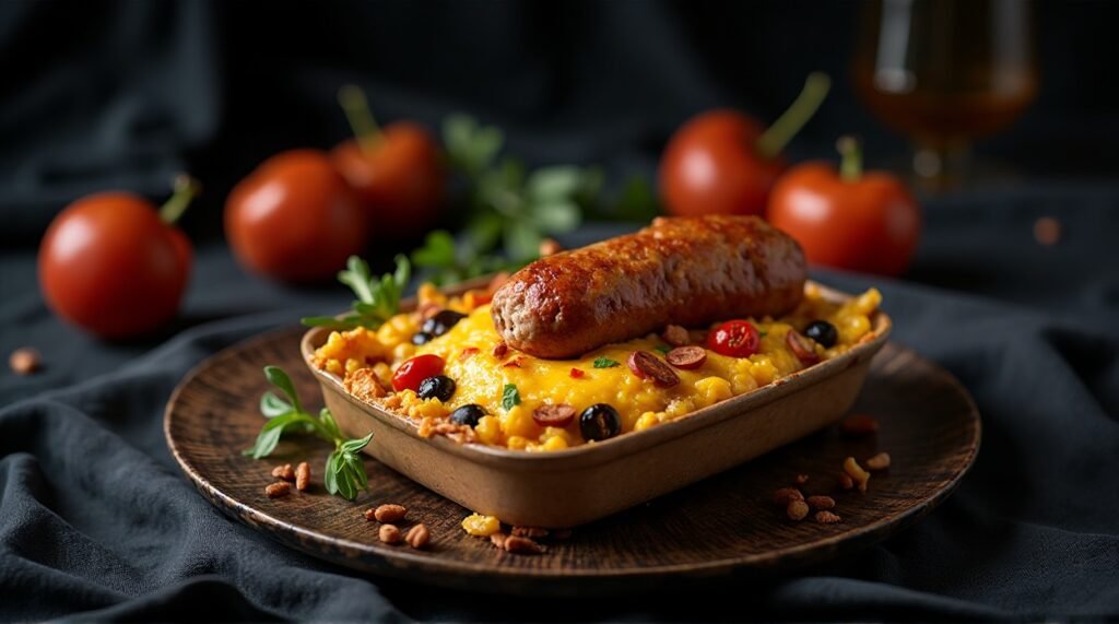 Keto Breakfast Casserole with Sausage