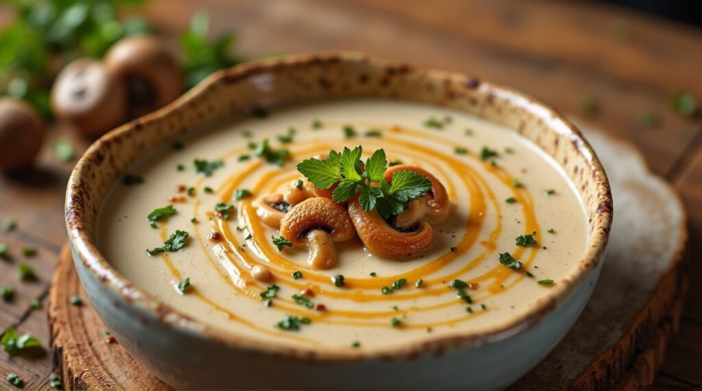 Keto Cream of Mushroom Soup