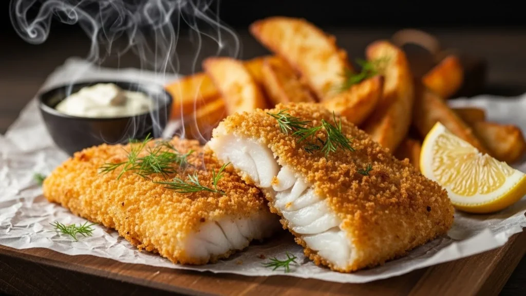 Keto Fish and Chips
