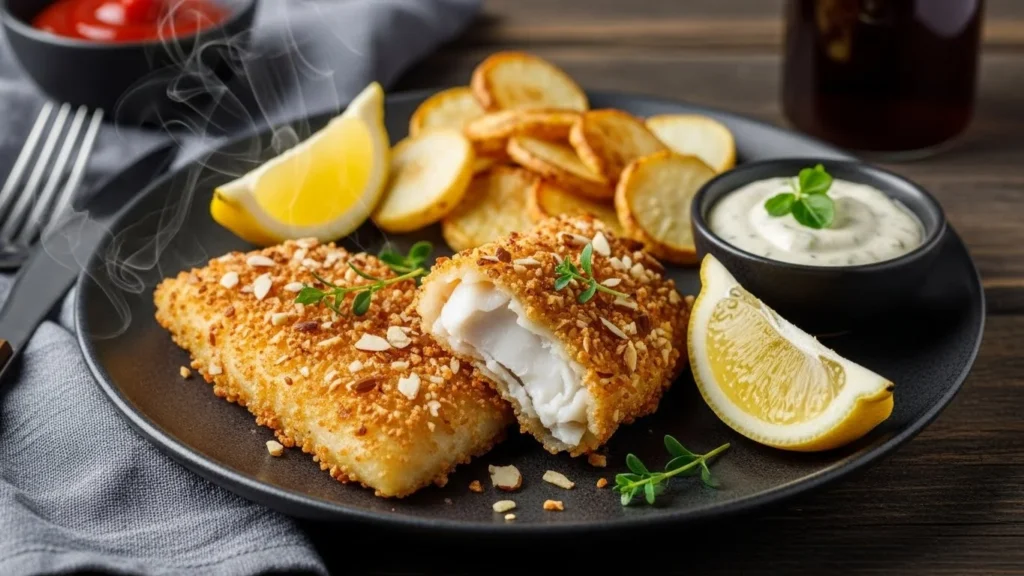 Keto Fish and Chips final look