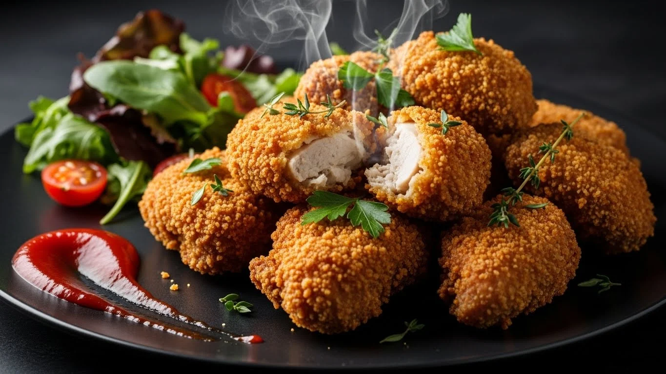 Keto Fried Chicken final look