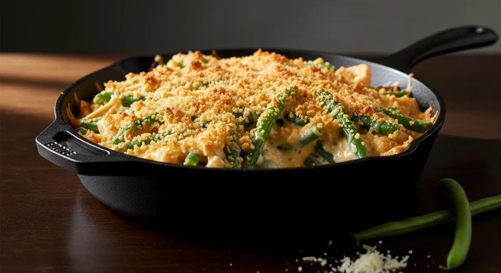 Keto-Friendly Low-Carb Green Bean Casserole