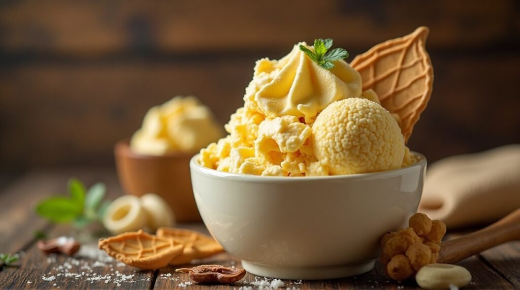 Keto Vanilla Ice Cream