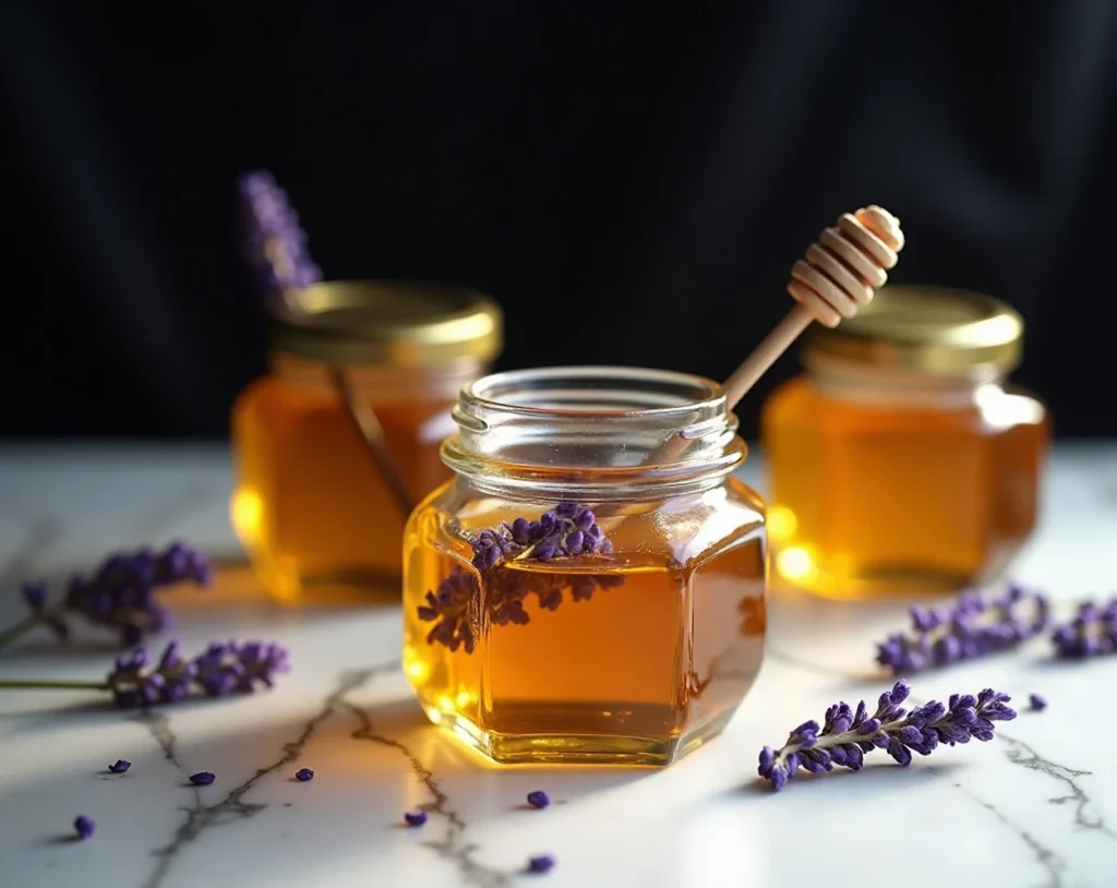 Lavender-Infused Honey That Looks Like Liquid Gold