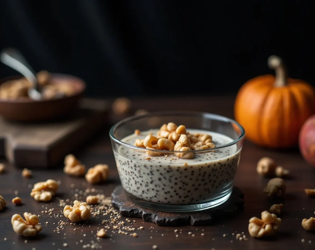 Maple Walnut Chia Pudding