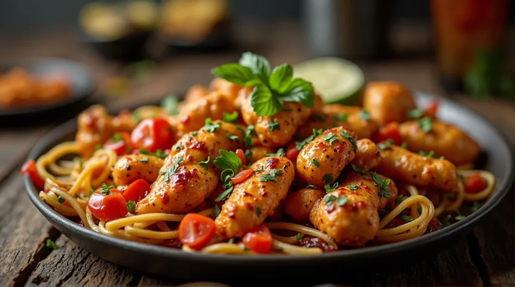 Mexican Chicken Fajitas looks