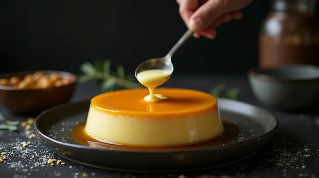 Mexican Flan Bliss cooking 2