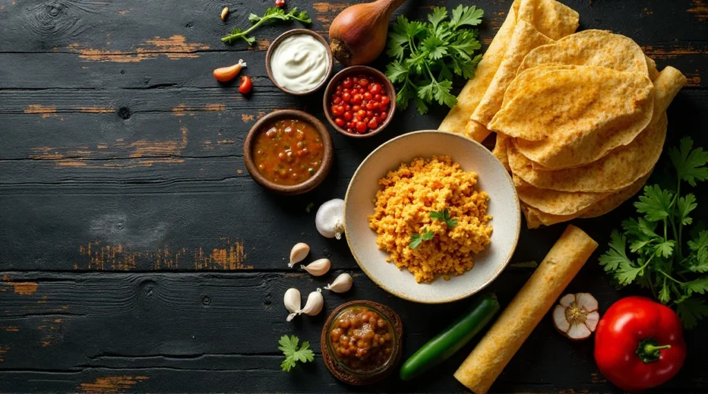 Mexican Flautas ingredients