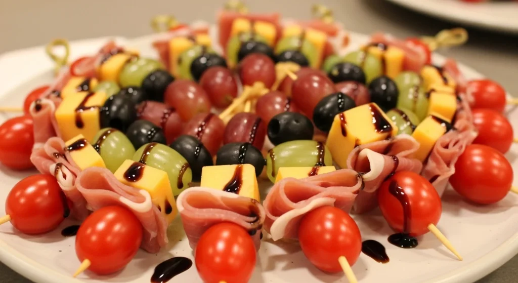 Mini Charcuterie Skewers