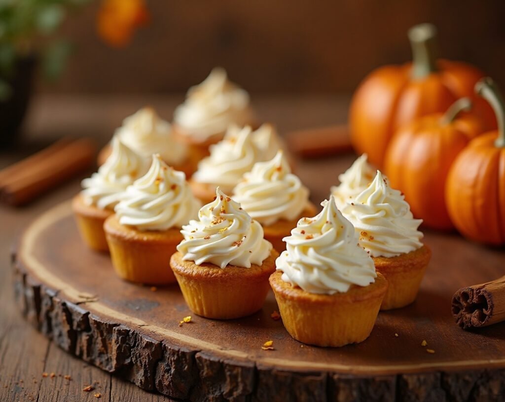 Mini Pumpkin Pie Bites