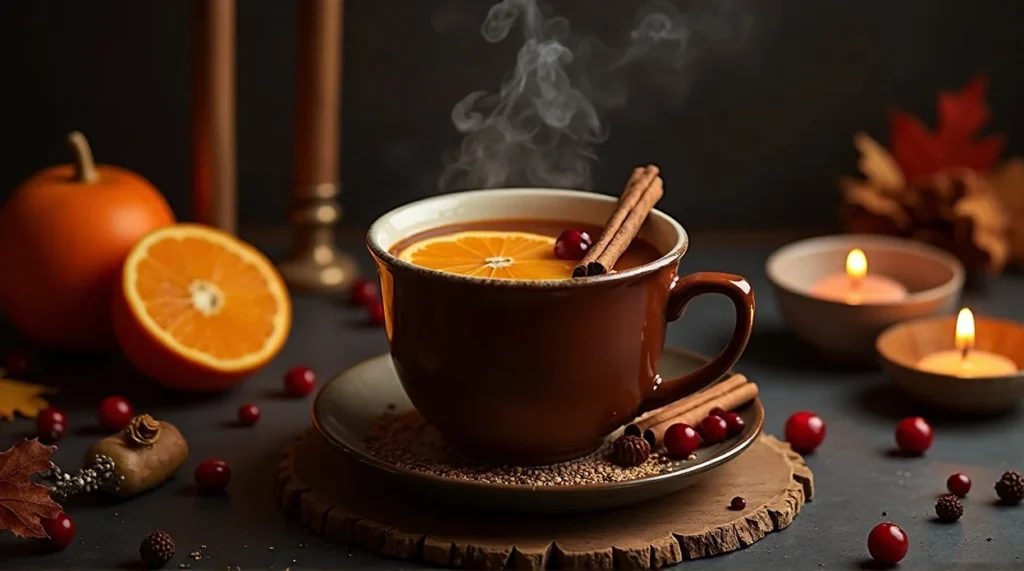 Mulled Apple Cider Mocktail