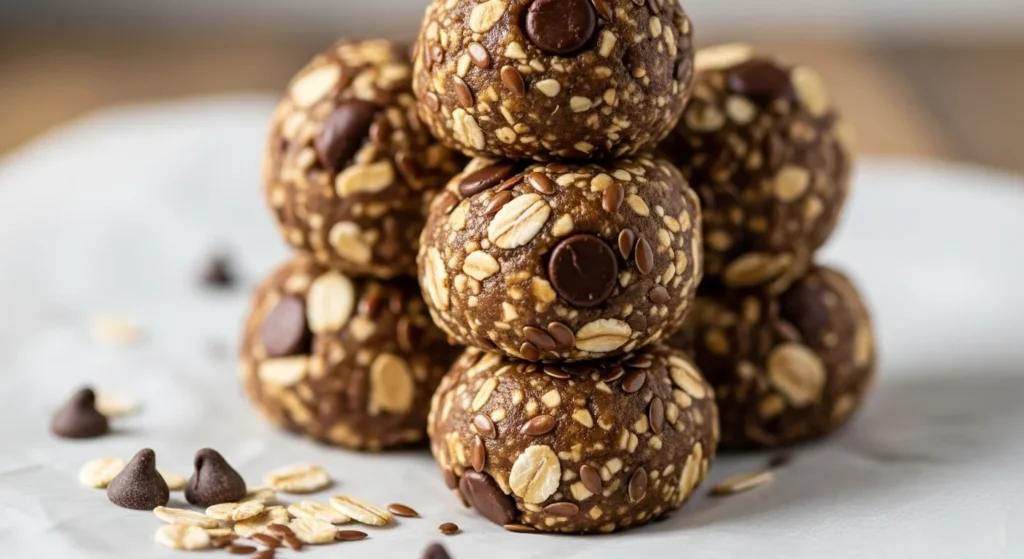 No-Bake Energy Bites with Chocolate Chips