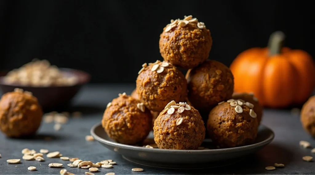 No-Bake Pumpkin Energy Balls
