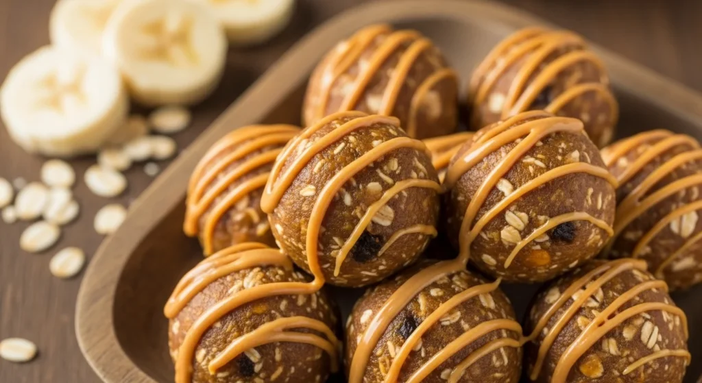 Peanut Butter Banana Pumpkin Protein Balls