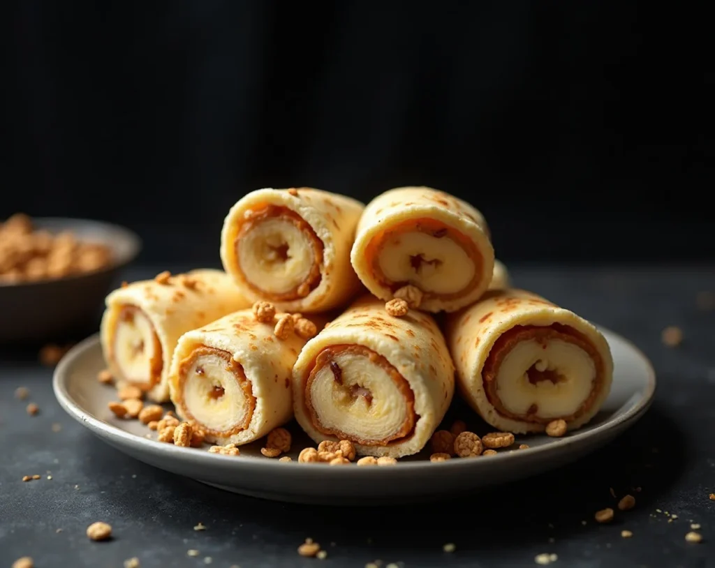 Peanut Butter Banana Roll-Ups