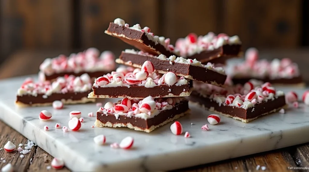 Peppermint Bark That's Dangerously Addictive