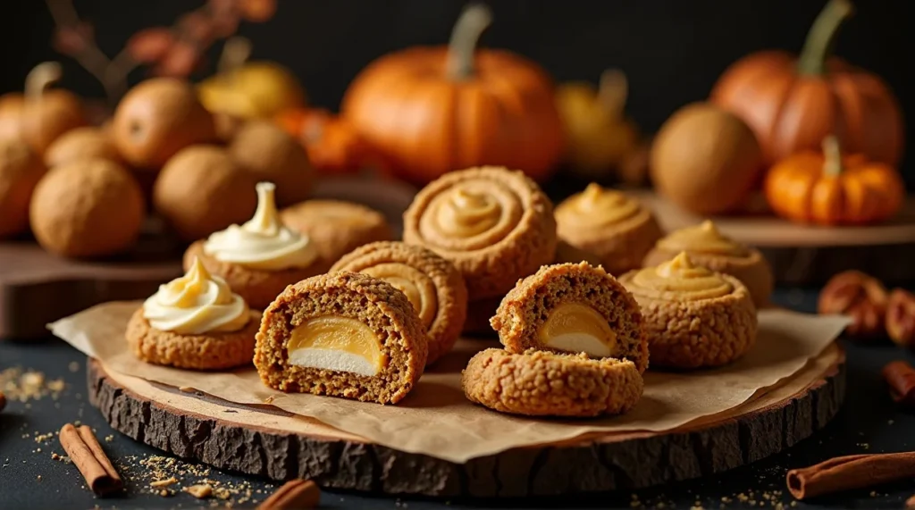 Pumpkin Cheesecake Cookies
