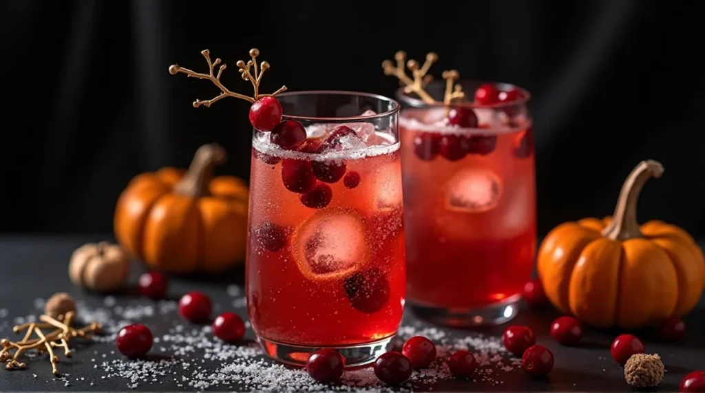Pumpkin Cranberry Spritz