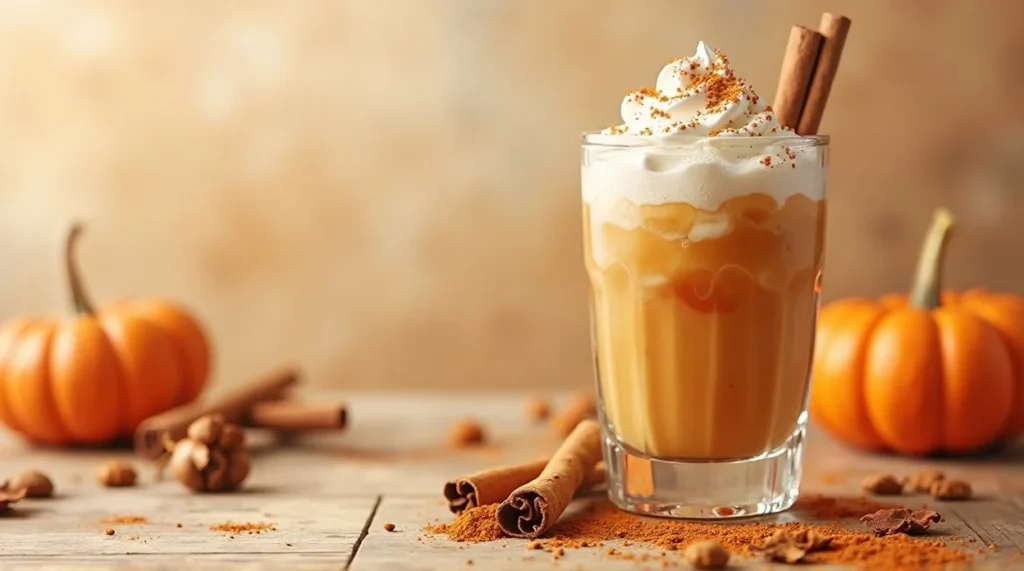 Pumpkin Spice Latte Mocktail