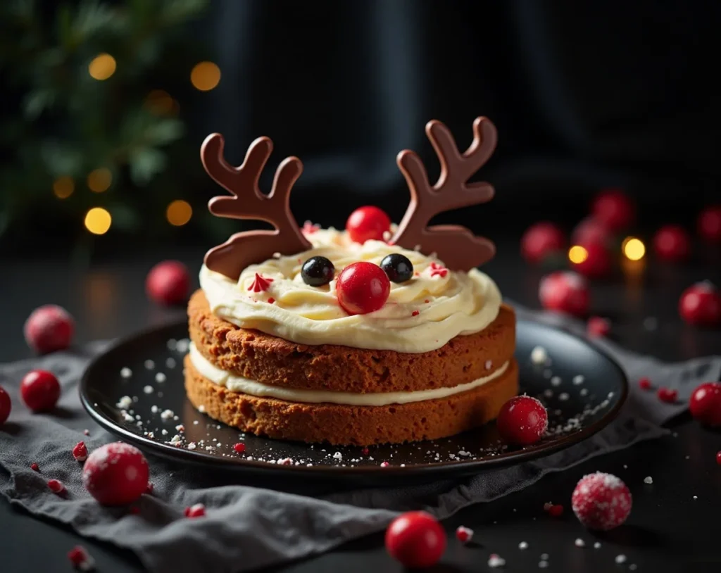 Reindeer Chocolate Antler Silhouettes