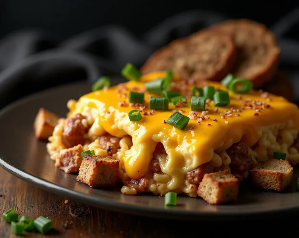 Sausage and Egg Breakfast-for-Dinner Casserole