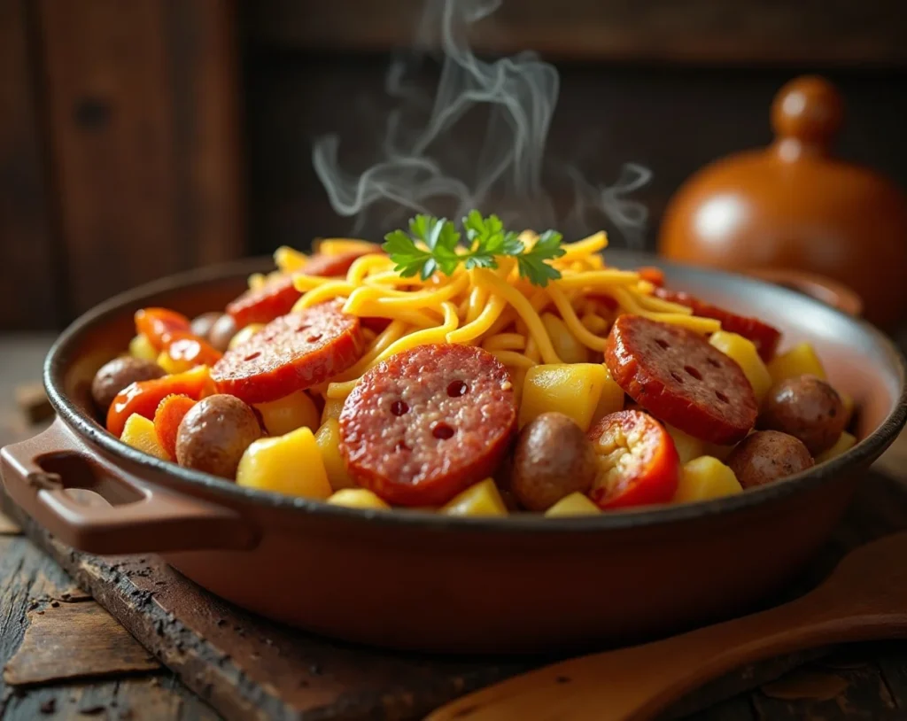 Sausage and Potato Casserole