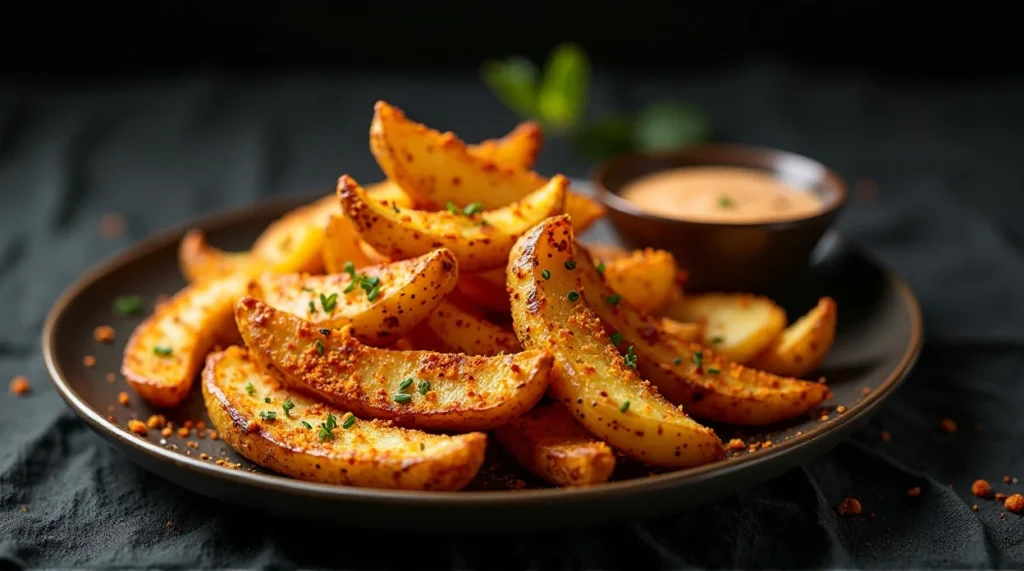 Seasoned Potato Wedges