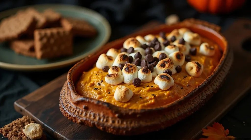 S’mores Pumpkin Dip