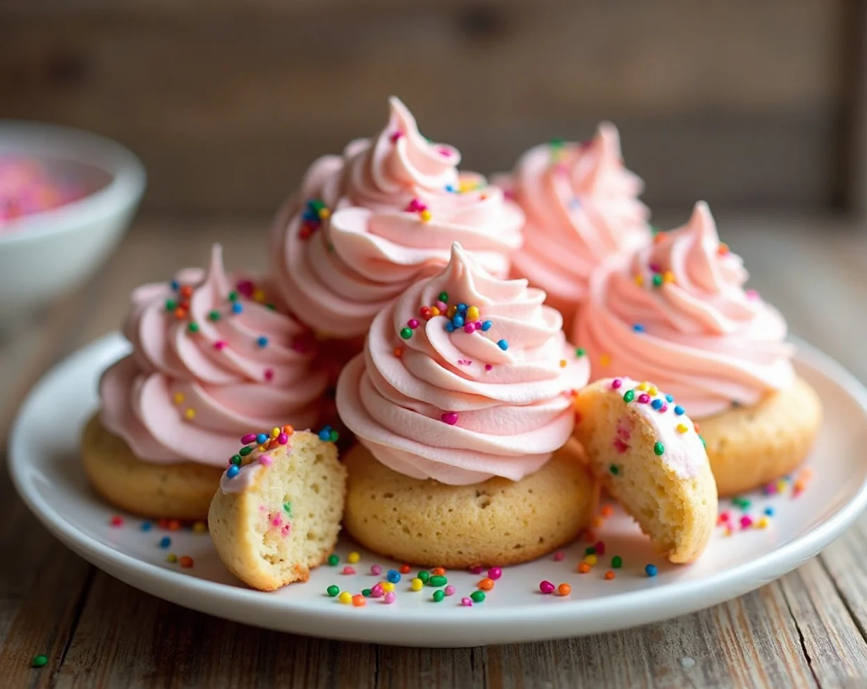Soft Frosted Sugar Cookies