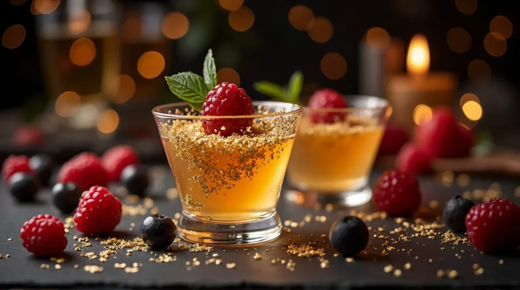 Sparkling Champagne Jello Shots