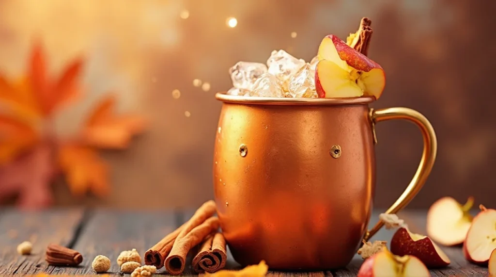 Spiced Apple Cider Mule