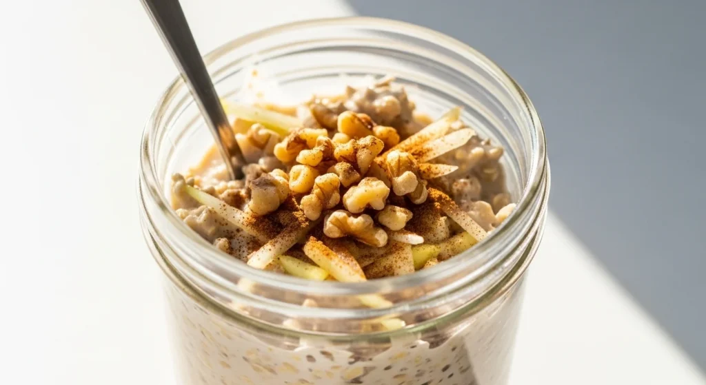 Spiced Apple Overnight Oats