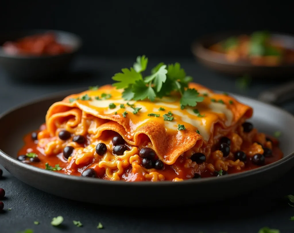 Spicy Enchilada Casserole