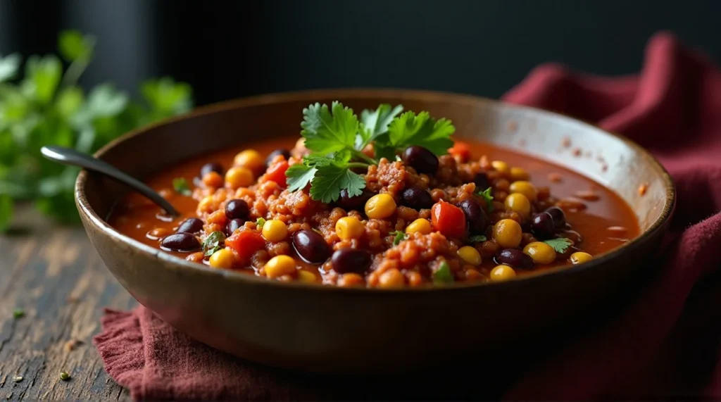 Spicy Turkey Chili Packed