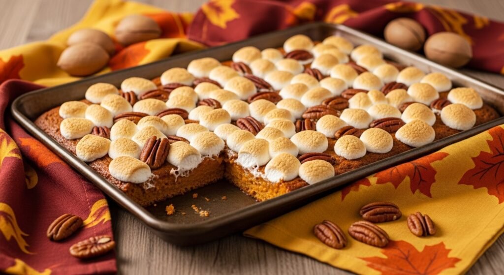 Sweet Potato Casserole Dessert Bars