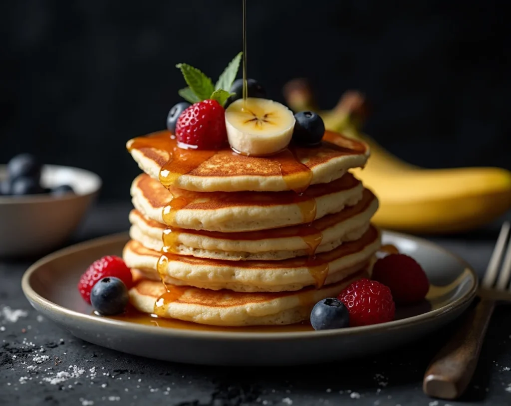 Two-Ingredient Banana Pancakes