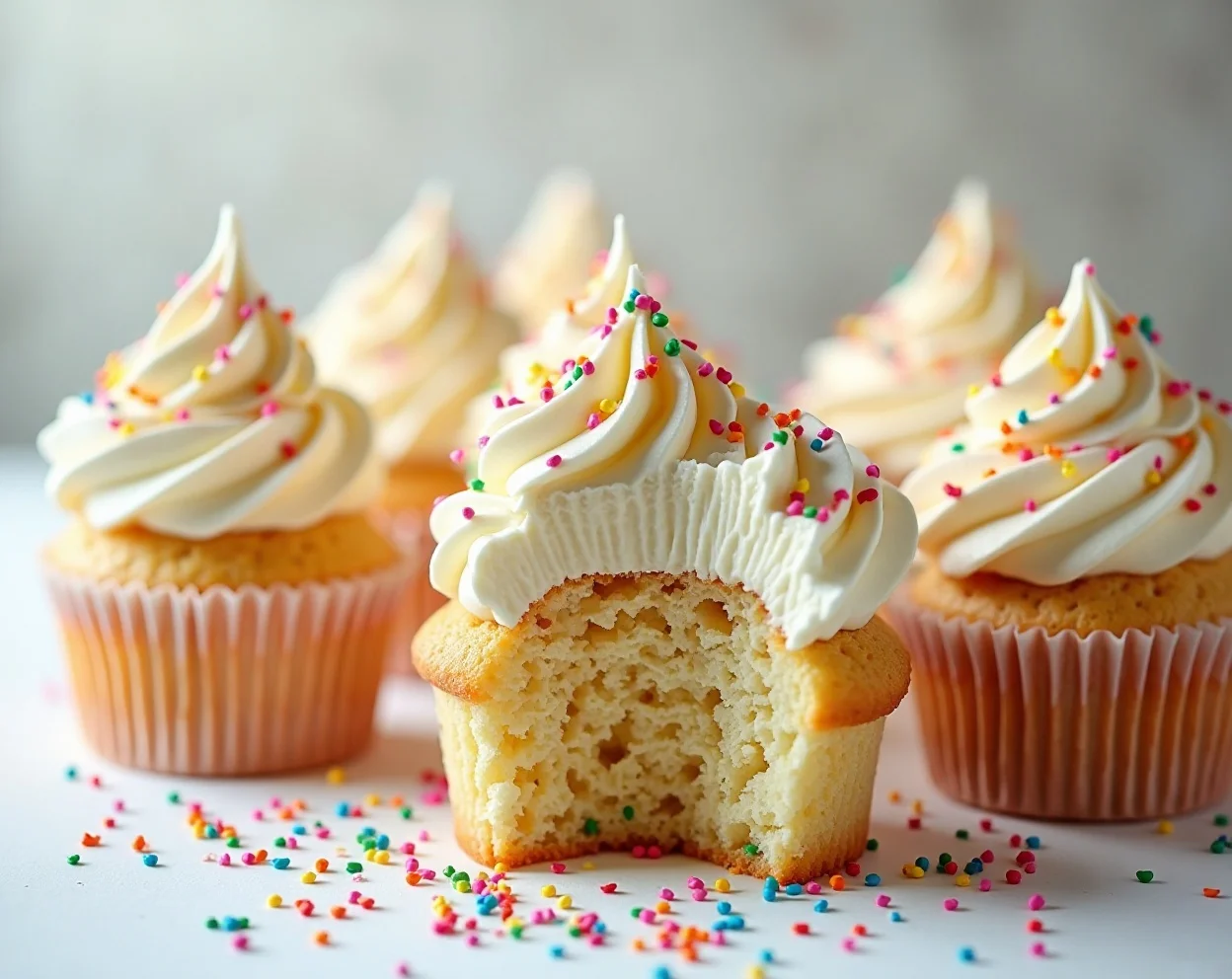 Ultimate Fluffy Vanilla Cupcakes Recipe Final