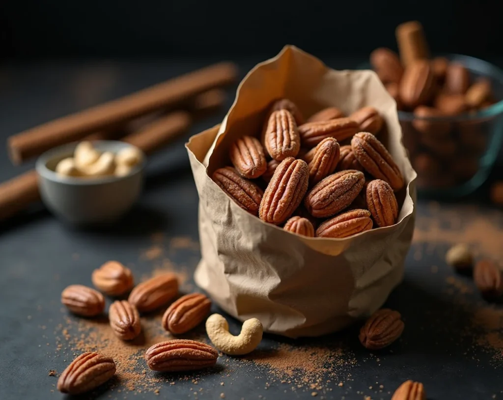 Vanilla-Spiced Candied Nuts