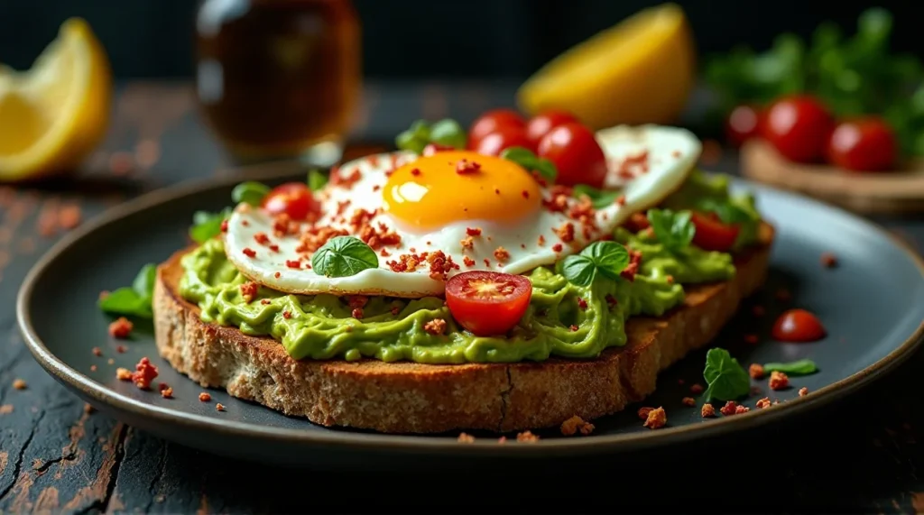 Zesty Avocado Smash on Sourdough