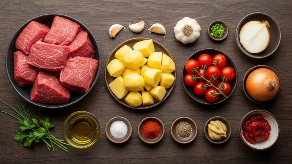 beef-potatoes-ingredients