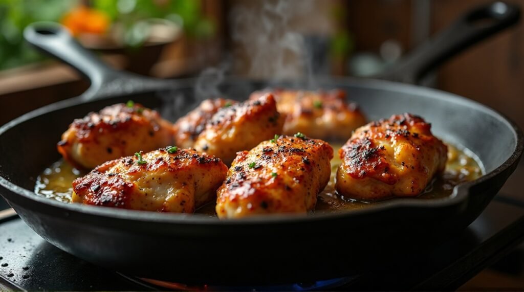 chicken-making-cooking