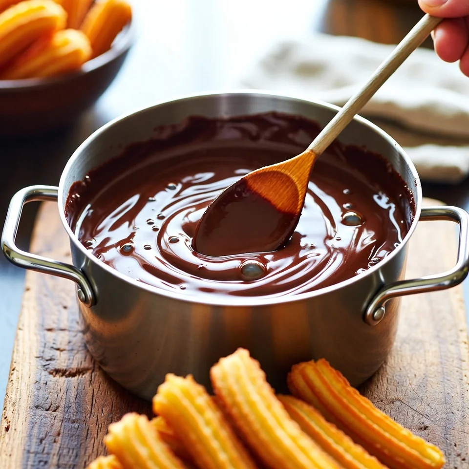 Worthy Spanish Churros Bliss cooking process