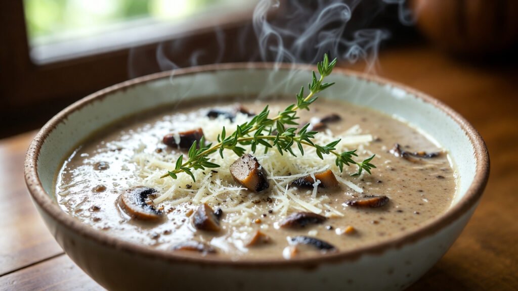 keto cream of mushroom soup final look