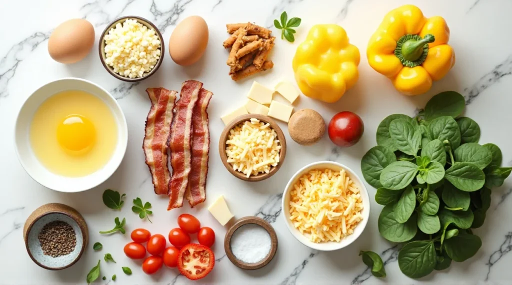 keto egg muffins ingredients