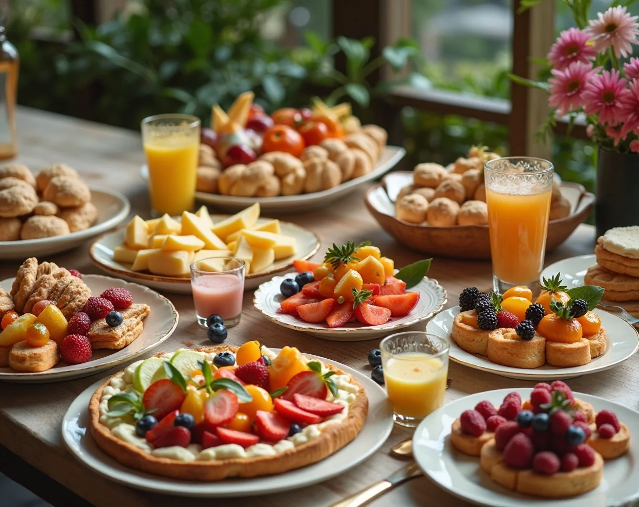 10 Effortless Yet Impressive Brunch Table Ideas