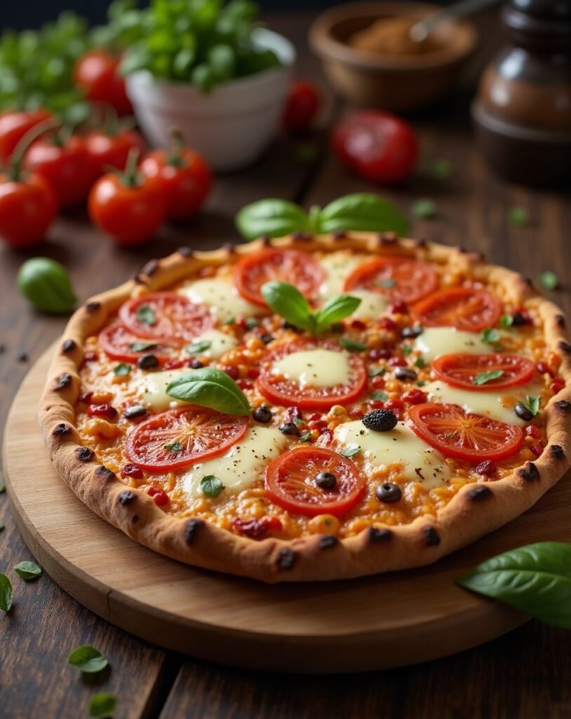 Traditional Margherita Pizza from Naples