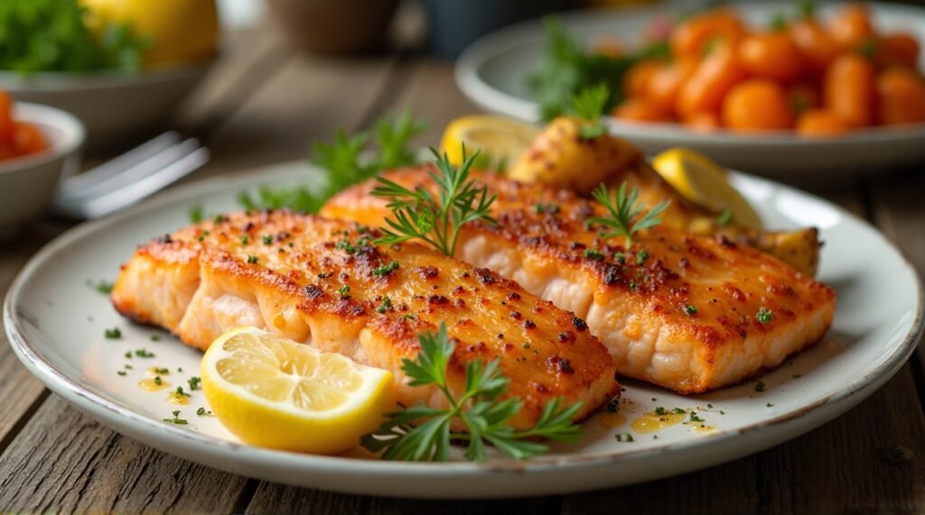 solmon Plated Finished Dish